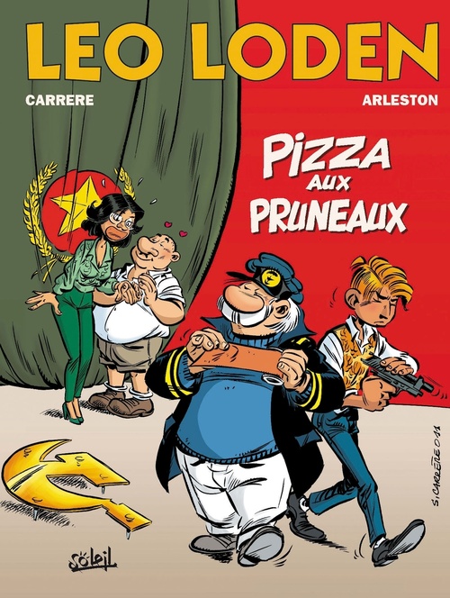 Couverture ebook de Léo Loden T06 - Pizza aux pruneaux, de Christophe Arleston
