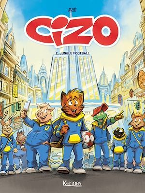 Couverture ebook de Cizo T02, de Aré