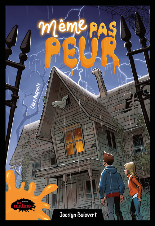 ebook cover of Même pas peur! Chez Auguste, by Jocelyn Boisvert