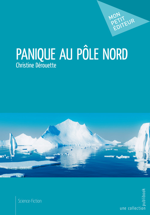 Couverture ebook de Panique au pôle Nord, de Christine Dérouette-fourot
