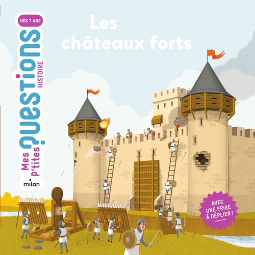 ebook cover of Les châteaux forts NE, by Natacha Scheidhauer-Fradin