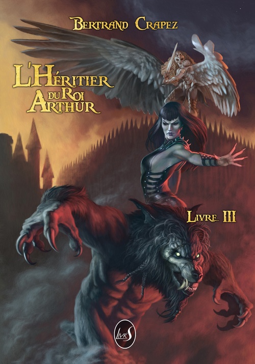 Couverture ebook de L'Héritier du roi Arthur, de Bertrand Crapez