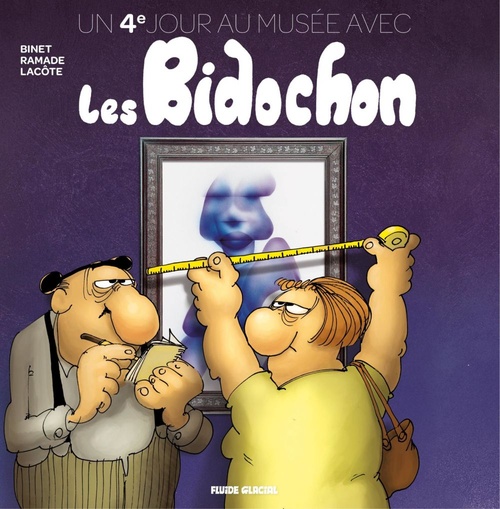 ebook cover of Un jour au musée avec les Bidochon - T4, by Pierre Lacote, Patrick Ramade, Christian Binet