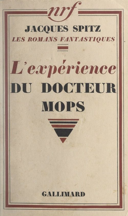 ebook cover of L'expérience du docteur Mops, by Jacques Spitz