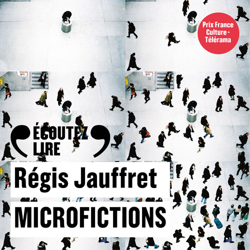 audiobook cover of Microfictions, by Régis Jauffret