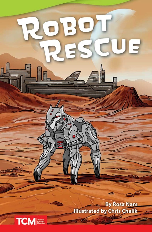 Couverture ebook de Robot Rescue, de Rosa Nam