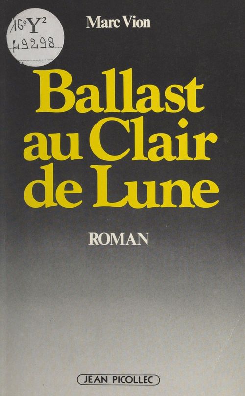 ebook cover of Ballast au clair de lune, by Marc Vion