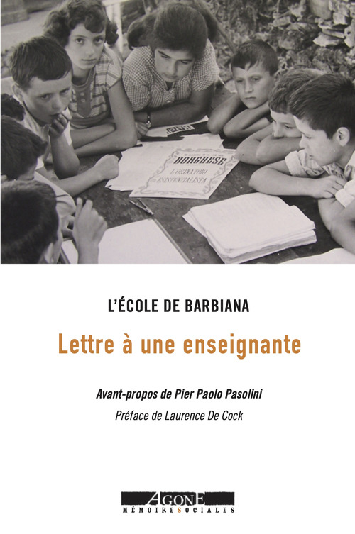 Couverture ebook de Lettre à une enseignante, de Laurence de Cock