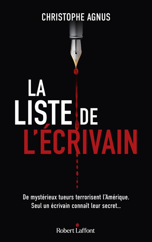 ebook cover of La Liste de l'écrivain, by Christophe Agnus