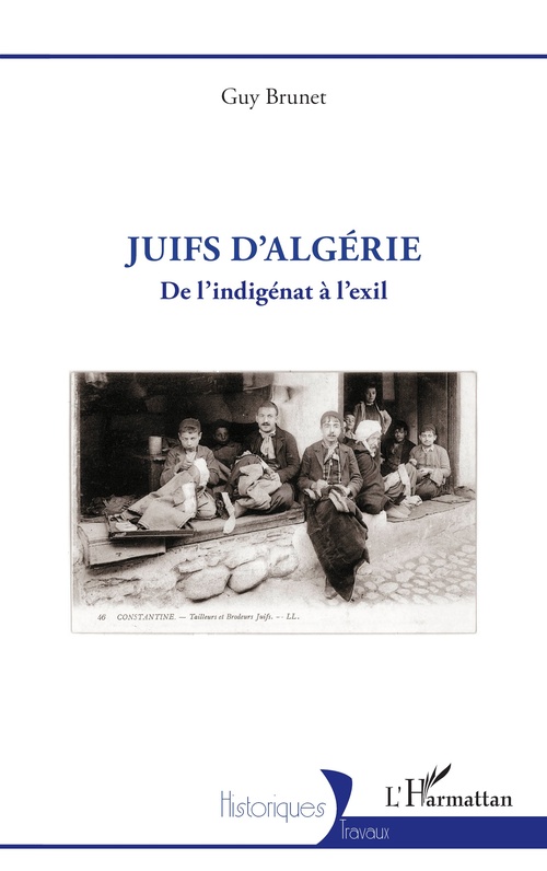 ebook cover of Juifs d'Algérie, by Guy Brunet