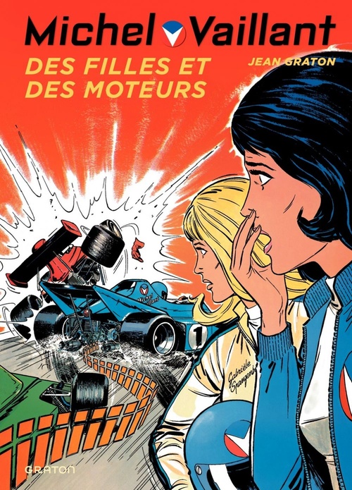 Couverture ebook de Michel Vaillant - Tome 25 - Des filles et des moteurs, de Jean Graton