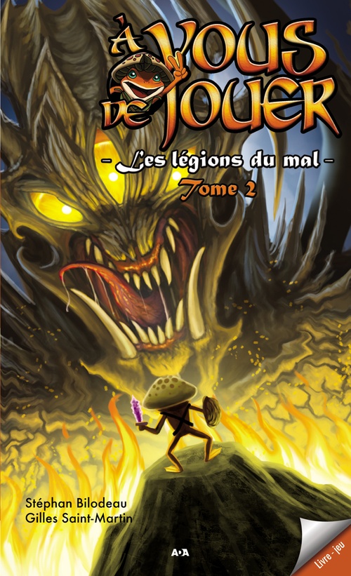 ebook cover of Les légions du mal, by Stéphan Bilodeau, Gilles Saint-Martin