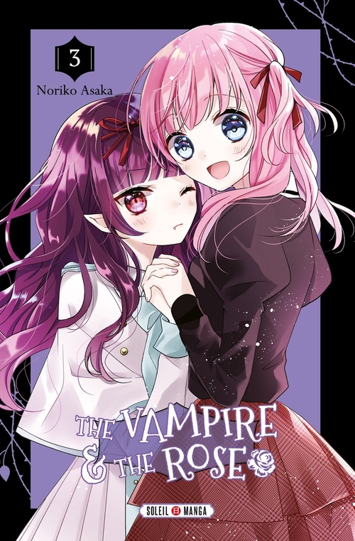 Couverture ebook de The Vampire and the Rose T03, de Noriko Asaka