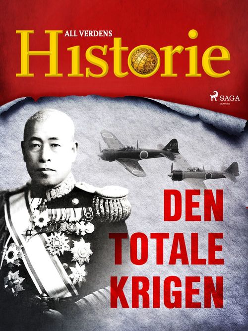ebook cover of Den totale krigen, by All Verdens Historie