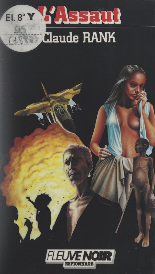 Couverture ebook de L'assaut, de Claude Rank