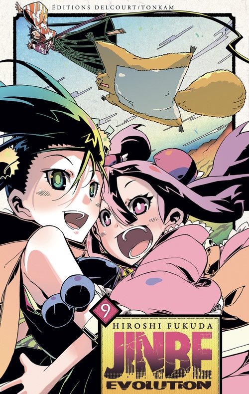 Couverture ebook de Jinbe Évolution T09, de Hiroshi Fukuda