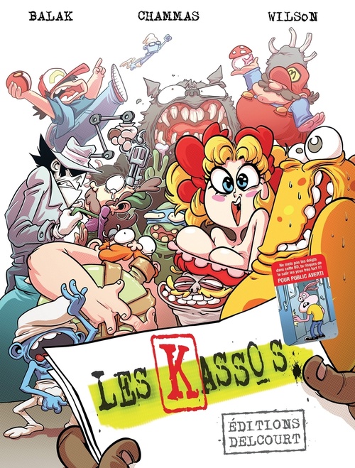 Couverture ebook de Les kassos T01, de Balak, Renaud Chammas