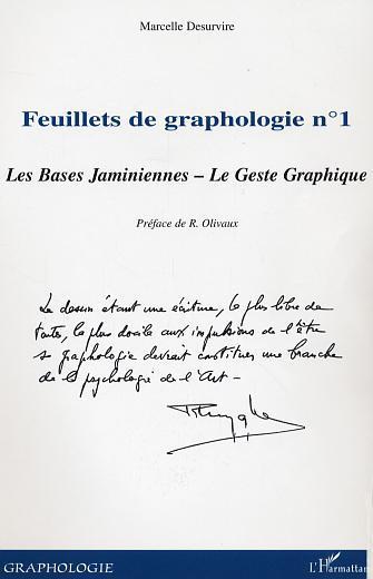 ebook cover of Feuillets de graphologie n°1, by Marcelle Desurvire