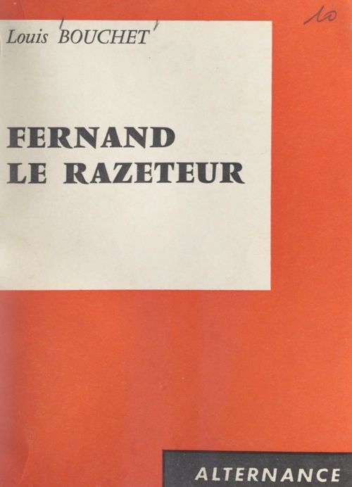 Couverture ebook de Fernand le razeteur, de Louis Bouchet