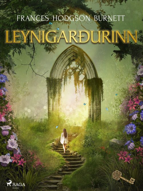ebook cover of Leynigarðurinn, by Frances Hodgson Burnett