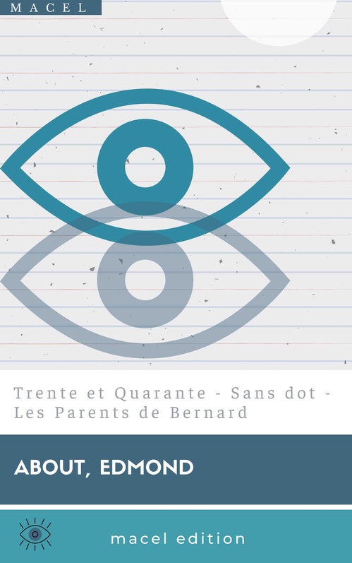 ebook cover of Trente et Quarante, by EDMOND ABOUT
