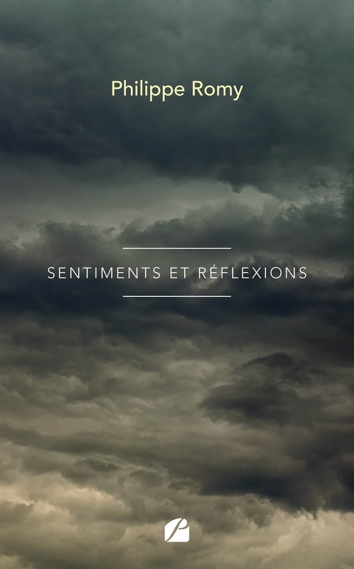 Couverture ebook de Sentiments et réflexions, de Philippe Romy