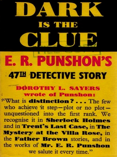 Couverture ebook de Dark is the Clue, de E. R. Punshon