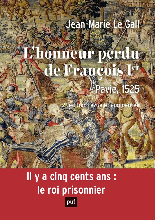 Couverture ebook de L'honneur perdu de François Ier, de Jean-Marie Le Gall