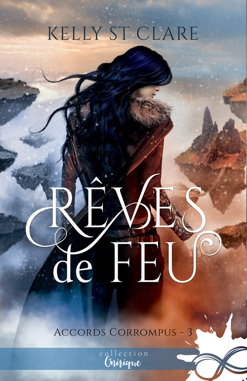 ebook cover of Rêves de feu, by Kelly ST Clare