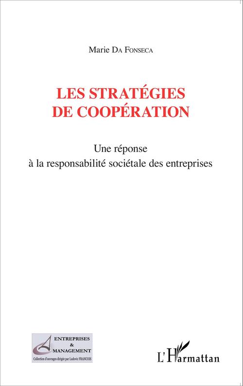 ebook cover of Les stratégies de coopération, by Marie Da fonseca