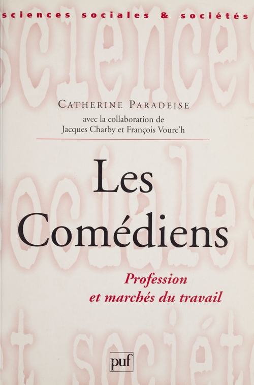 Couverture ebook de Les Comédiens, de Jacques Charby, François Vourc'H, Catherine Paradeise