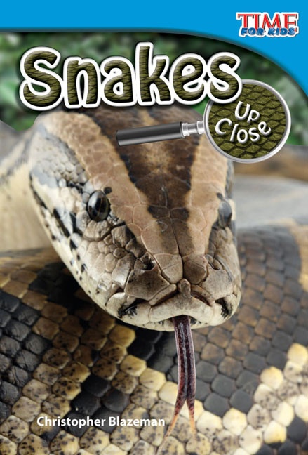ebook cover of Snakes Up Close, by Christopher Blazeman