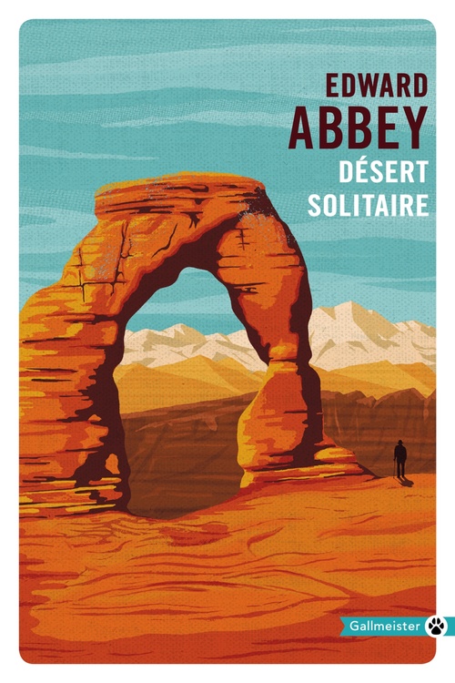 ebook cover of Désert solitaire, by Edward Abbey
