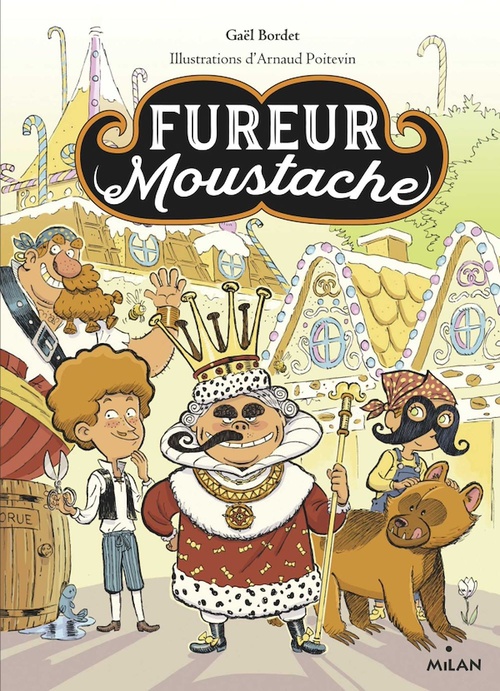 Couverture ebook de Fureur Moustache, de Gael Bordet