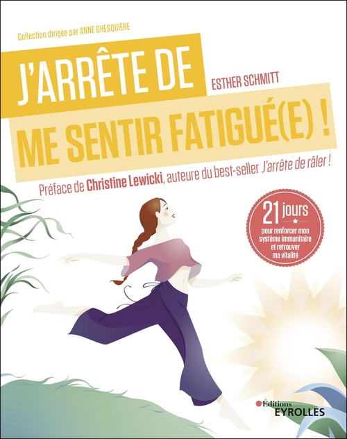 Couverture ebook de J'arrête de me sentir fatigué(e) !, de Esther Schmitt
