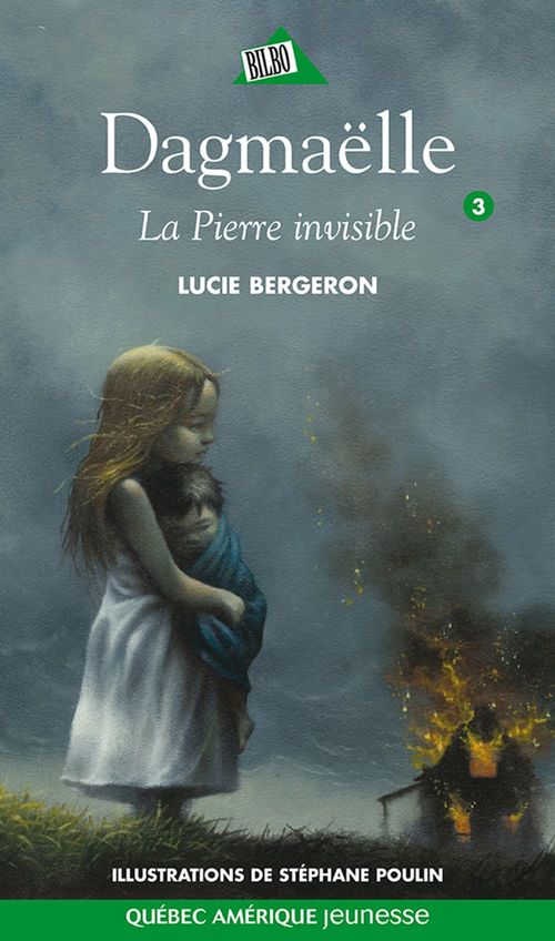 Couverture ebook de Dagmaëlle 03 - La Pierre invisible, de Lucie Bergeron