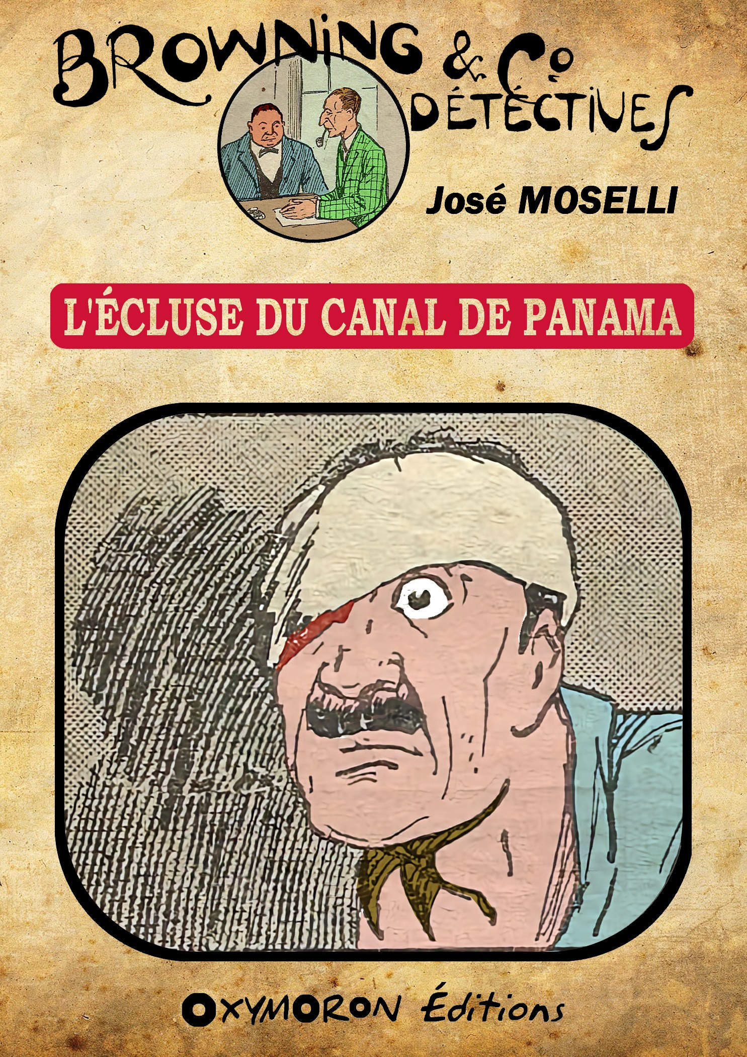 Couverture ebook de L'écluse du canal de Panama, de José Moselli