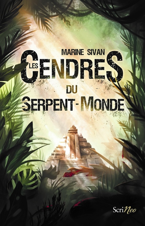 ebook cover of Les Cendres du Serpent-Monde, by Marine Sivan