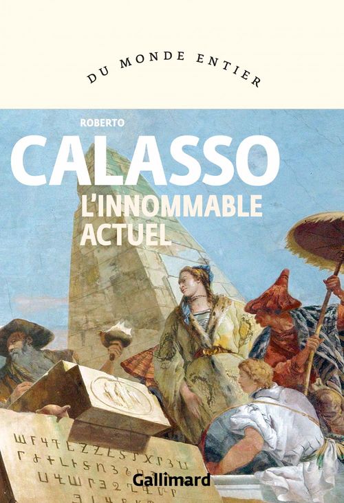 Couverture ebook de L'innommable actuel, de Roberto Calasso