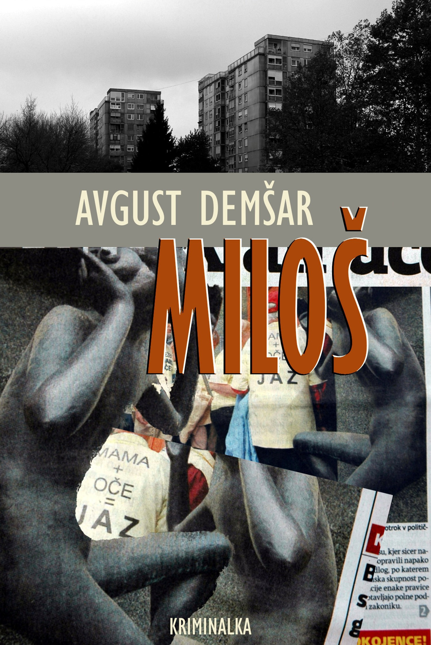 Couverture ebook de Milos, de Avgust Demsar