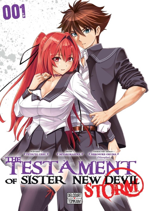 Couverture ebook de The Testament of sister new devil storm T01, de Tetsuto Uesu
