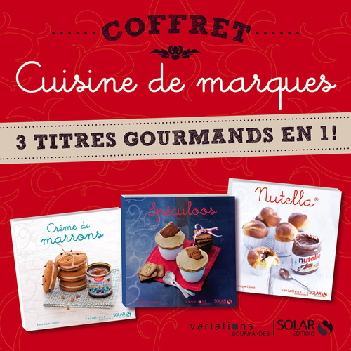 ebook cover of Coffret Cuisines de marques, by Véronique Cauvin