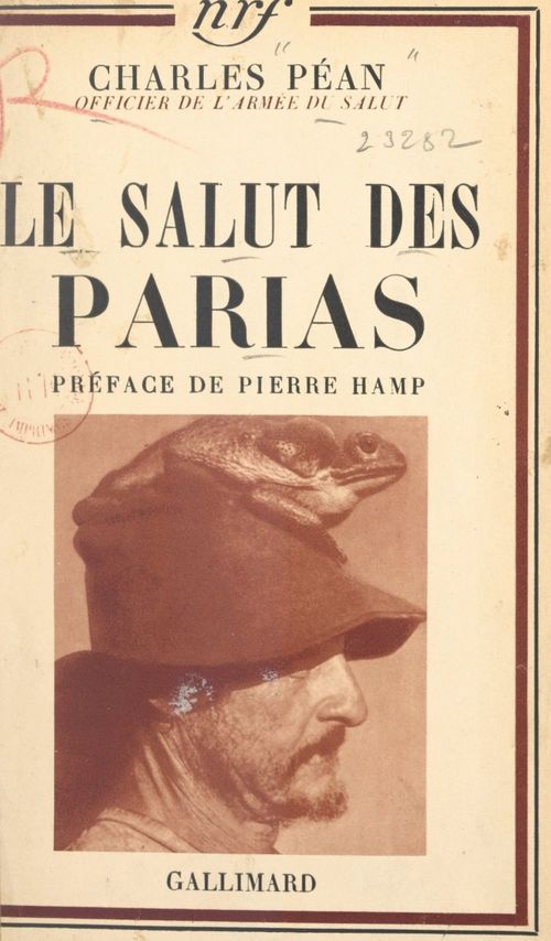 ebook cover of Le salut des parias, by Charles Pean
