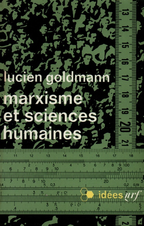 ebook cover of Marxisme et sciences humaines, by Lucien Goldmann