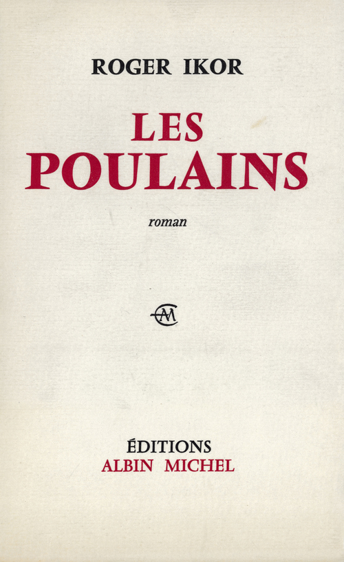 Couverture ebook de Les Poulains, de Roger Ikor