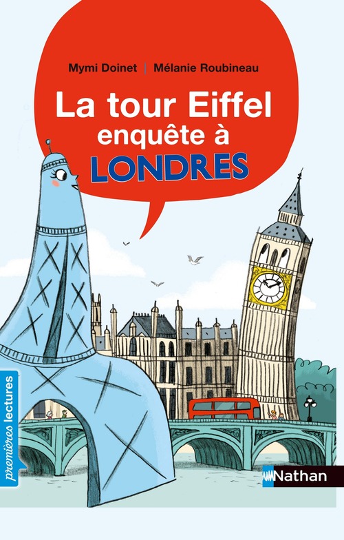 ebook cover of La Tour Eiffel enquête à Londres, by Mymi Doinet, Mélanie Roubineau