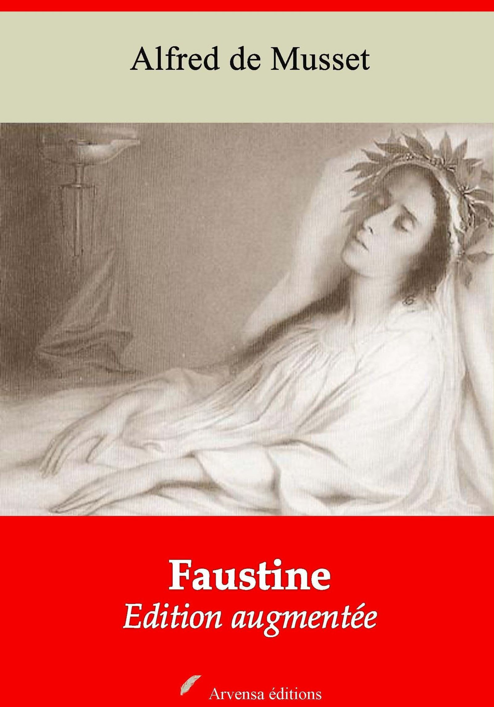 Couverture ebook de Faustine - suivi d'annexes, de Alfred De Musset
