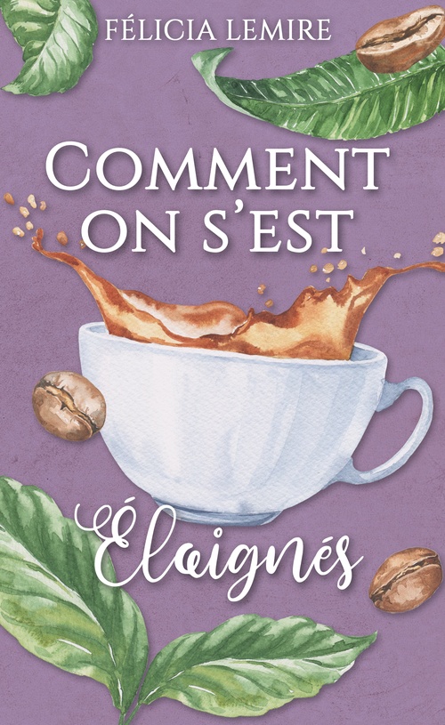 Couverture ebook de Comment on s'est éloignés, de Felicia Lemire