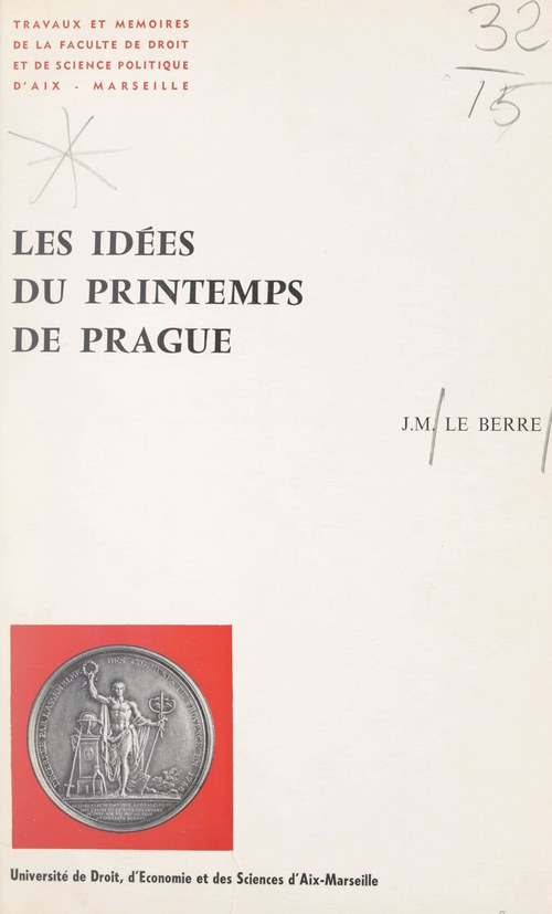 Couverture ebook de Les idées du Printemps de Prague, de Jean-Michel Le Berre
