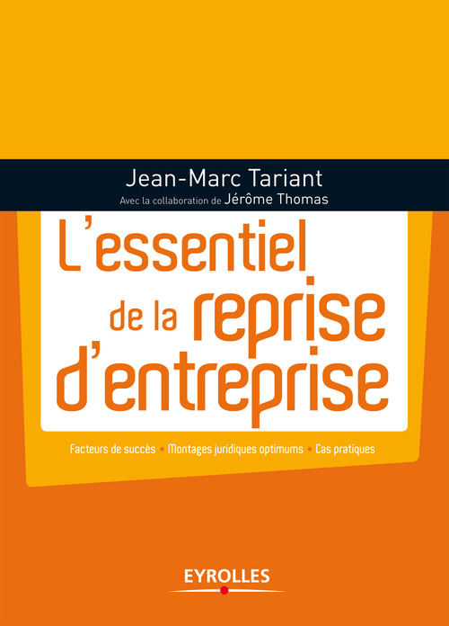 ebook cover of L'essentiel de la reprise d'entreprise, by Jean-marc Tariant, Jérôme Thomas